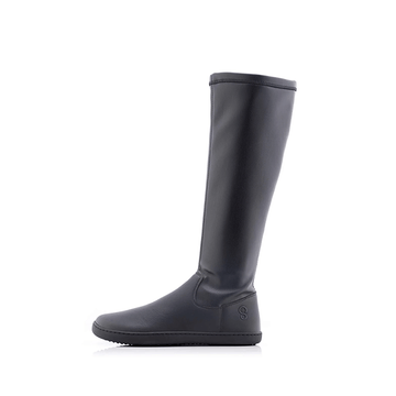 Shapen Women's Stretchy Knee-High Boots - Black