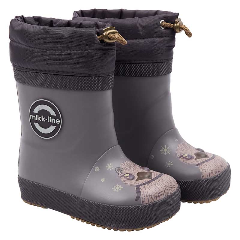 Mikk-Line Kids Winter Barefoot Wellingtons - Penguin