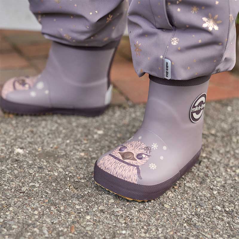 Mikk-Line Kids Winter Barefoot Wellingtons - Penguin
