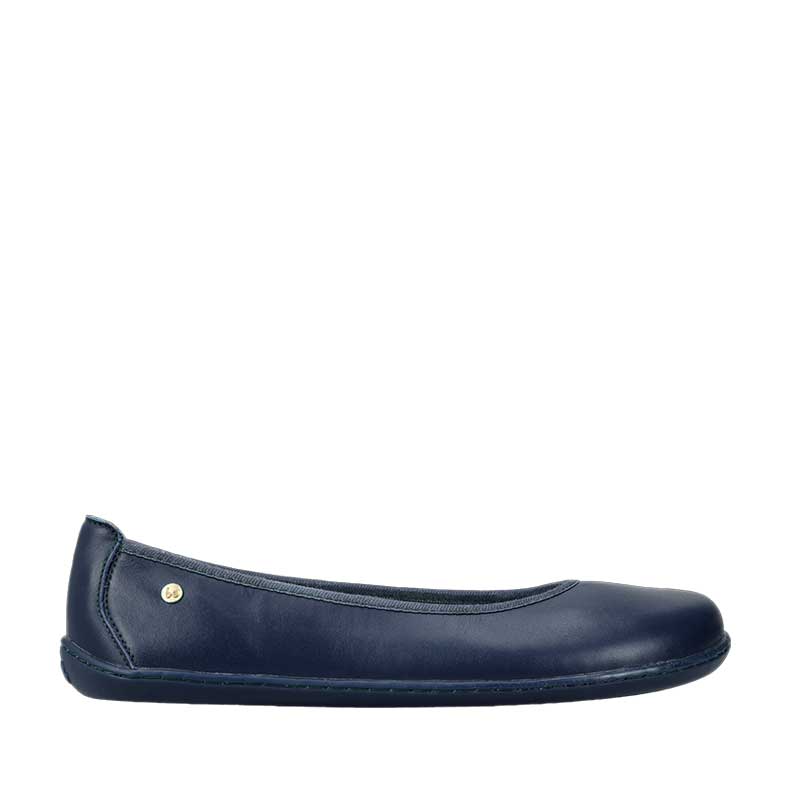 Be Lenka Women's Ballet Shoe Sophelia - Navy Blue, outer side view.