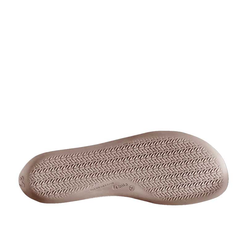 Be Lenka Women's Ballet Shoe Sophelia - Powder, sole view.