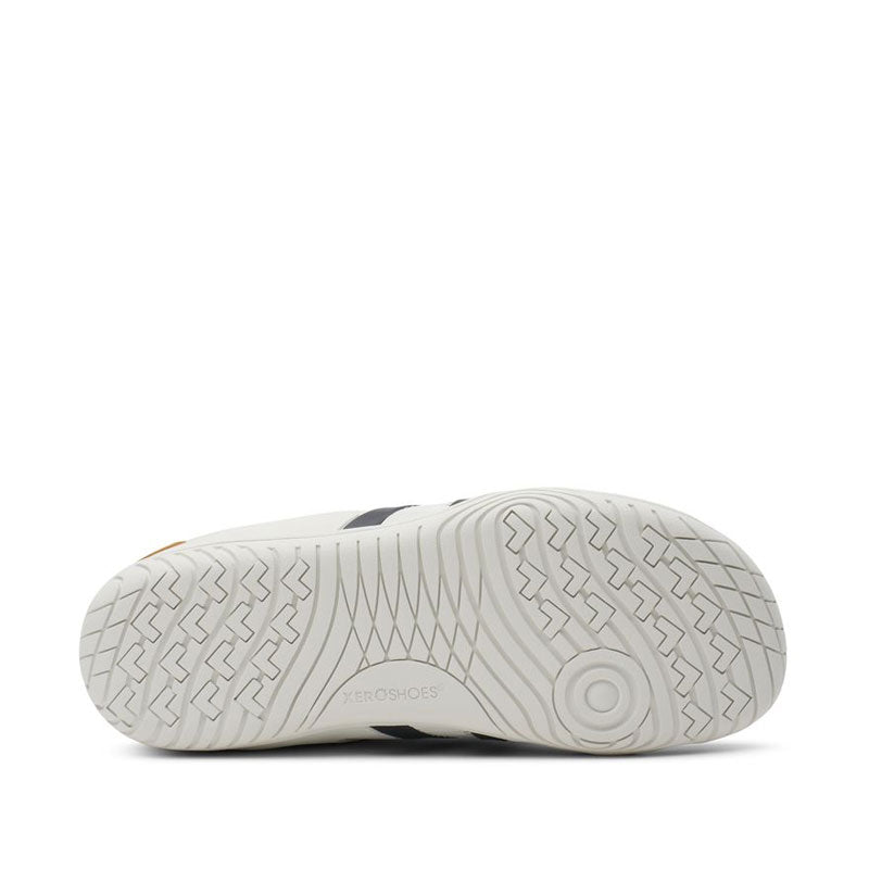 Xero Women's Trainer 360 Rally - White Asphalt, sole view.