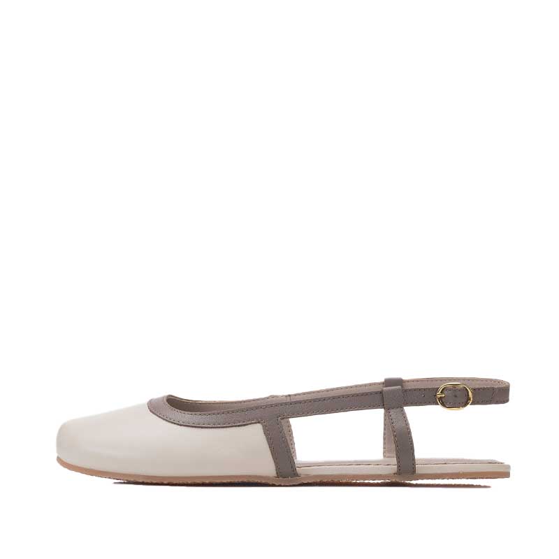 Shapen Women's Twiggy Sandals - Beige and Brown