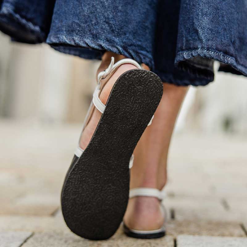 Shapen Women's Twiggy Sandals - Black and White