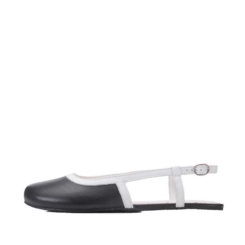 Shapen Women's Twiggy Sandals - Black and White