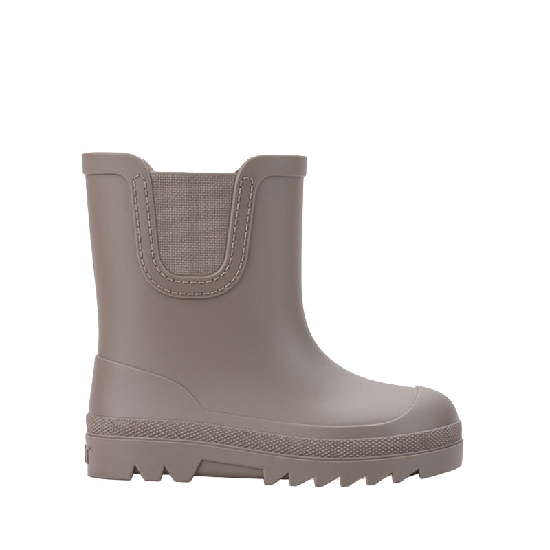 Igor Verona Barefoot Wellington Boot - Taupe, outer side view.