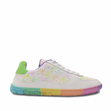 PaperKrane Adults Krane Shoe in white, outer side view.