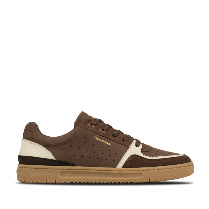 Be Lenka Adults Barebarics Trainer Wave 2.0 - Brown, outer side view.