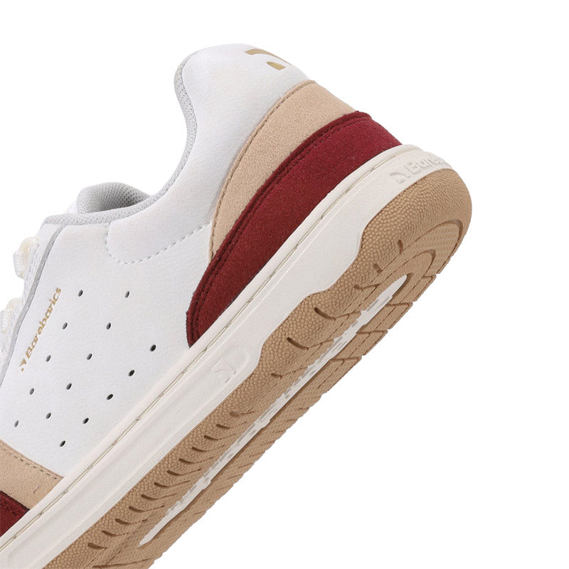 Be Lenka Adults Barebarics Trainers Wave 2.0 - White and Burgundy