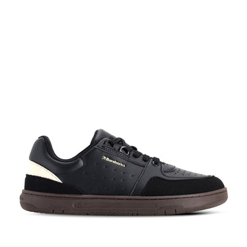 Be Lenka Adults Barebarics Trainer Wave 2.0 - Black and Dark Brown, outer side view.
