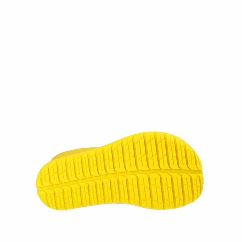 Rayve Kids Wellington Monsoon - Yellow, sole view.