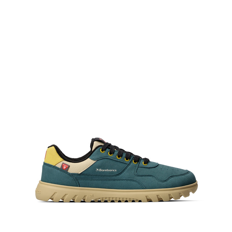 Be Lenka Adults Barebarics Trainer Zing Frost - Green Teal, outer side view.