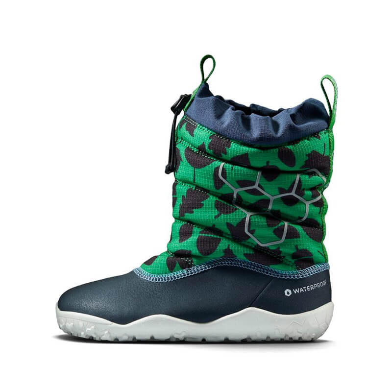 Vivobarefoot Kids Boots Lumi FG X Muddy Puddles - Grasshopper