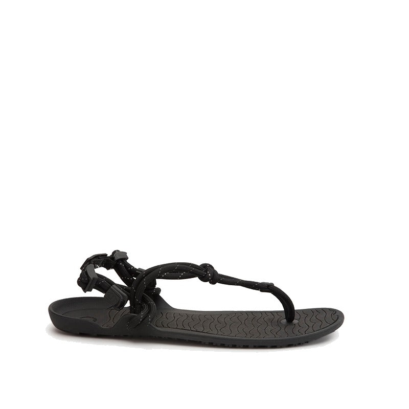 Xero Women's Sandal Aqua Cloud - Black, outer side view.