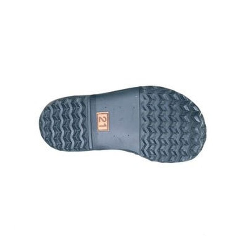 Aigle Kids Welly Lolly Pop - Navy, close-up of outsole with tread pattern