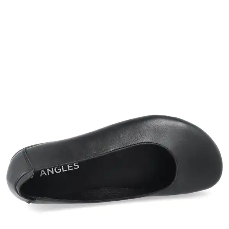 Angles Women's Ballet Shoe Antiopa - Black, top view