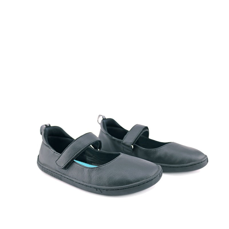 PaperKrane Kids Atlas Mary Jane Shoes - Black