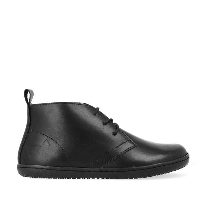 Boot Side Angle Angles Atlas Winter Boots Black | Warm Barefoot Style