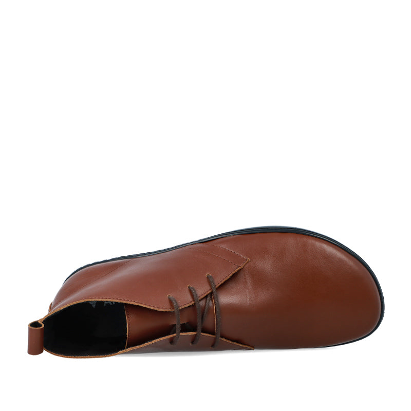 Angles Adults Boot Atlas - Nut, top view showing laces