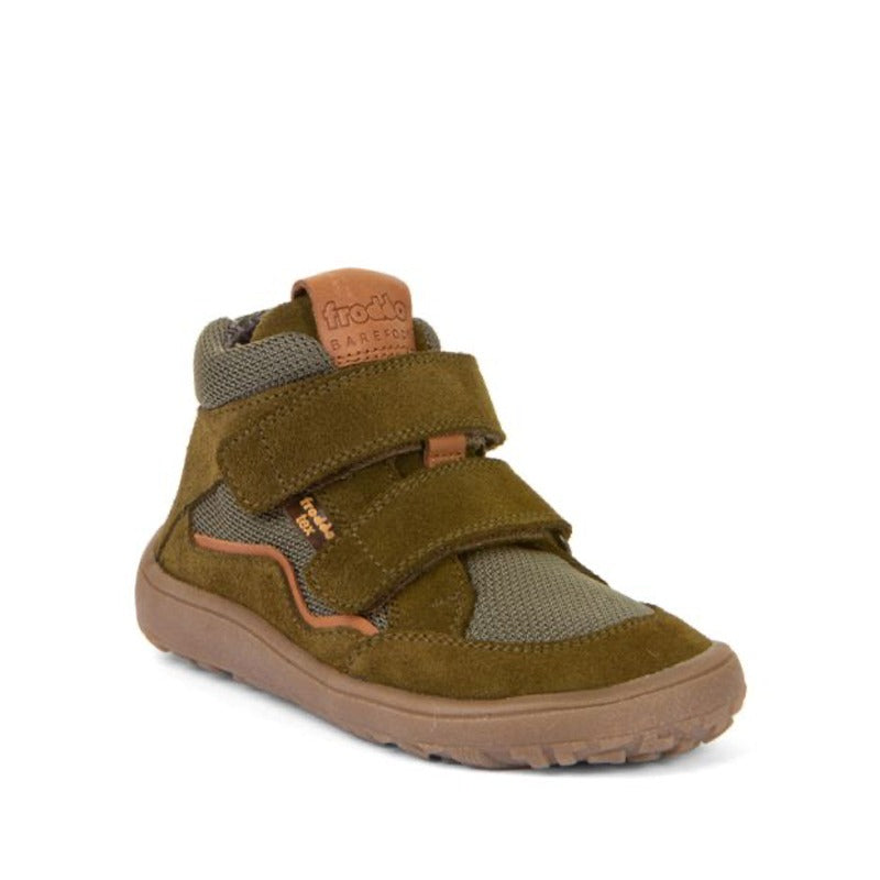 Froddo Kids Barefoot Tex Autumn Waterproof Boots - Olive