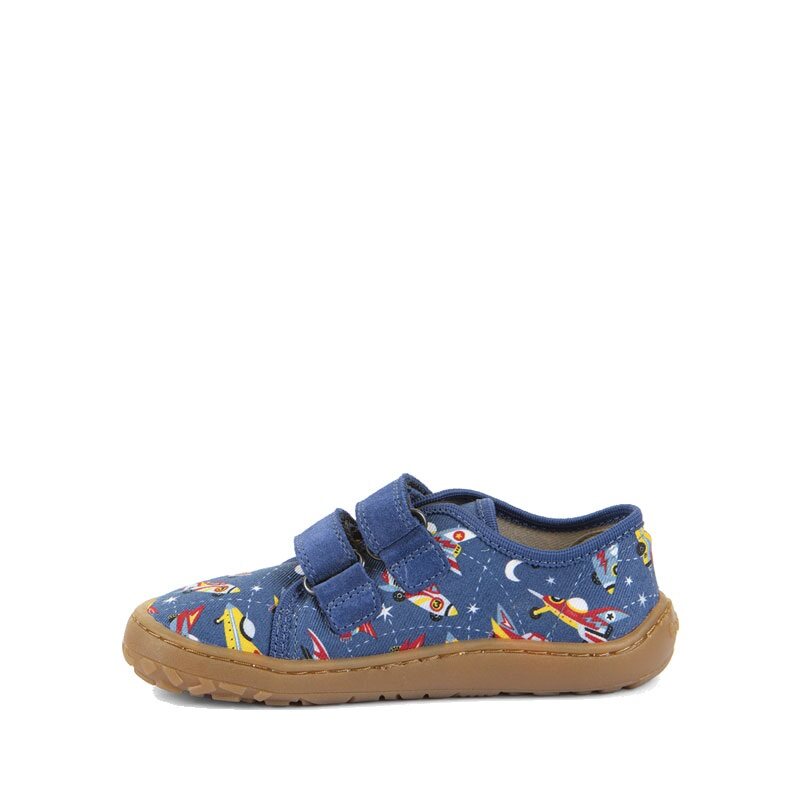 Froddo Barefoot Canvas Shoes - Blue Electric
