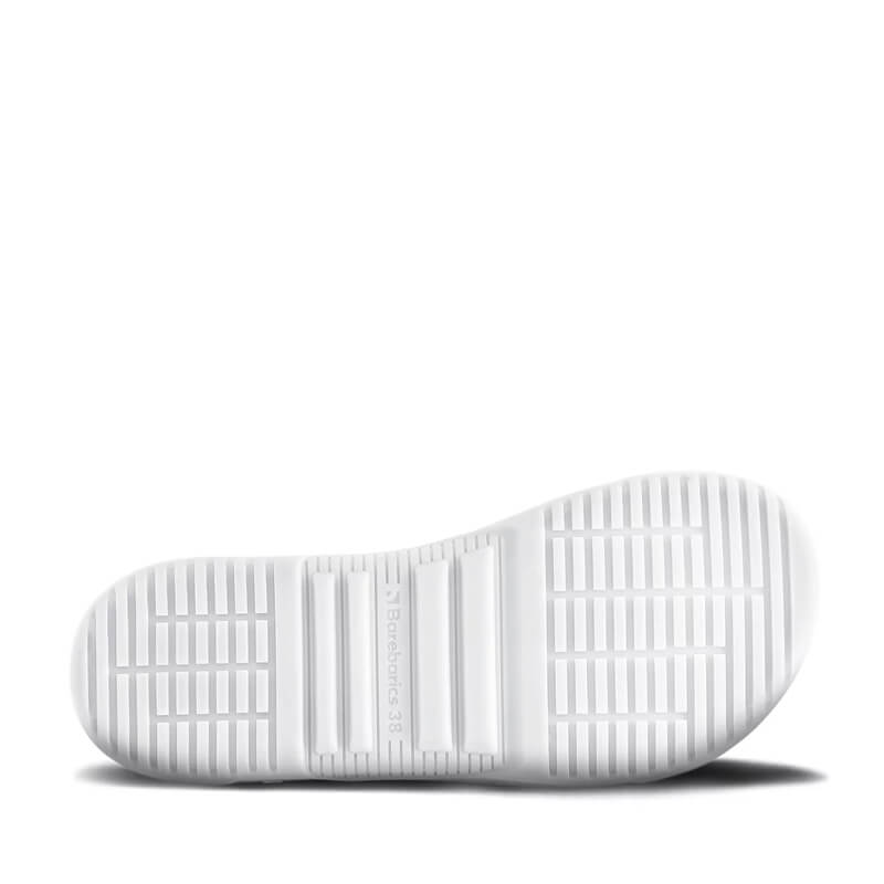 Be Lenka Adults Barebarics Vegan Trainer Zing - White and Beige, sole view