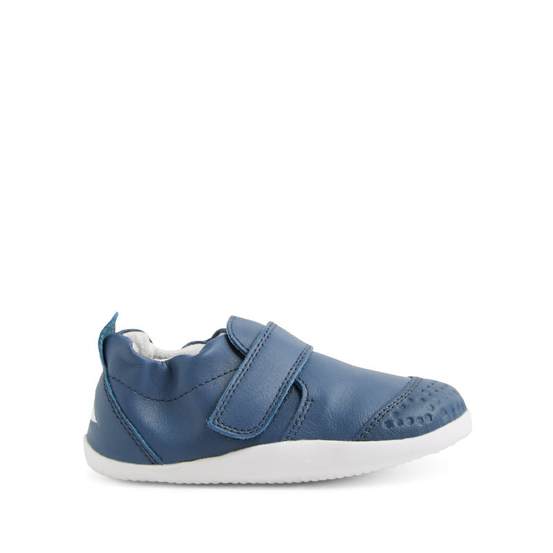 Bobux SU Xplorer Go Shoe - Vintage Indigo, outer side view