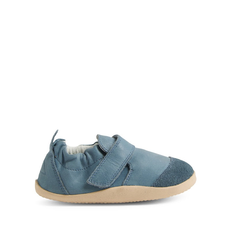 Bobux SU Xplorer Marvel Shoe - Stormy Weather, outer side view