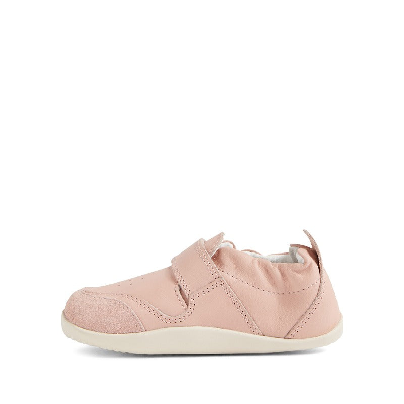 Bobux SU Xplorer Ripple Shoe - Cameo Rose, inner side view