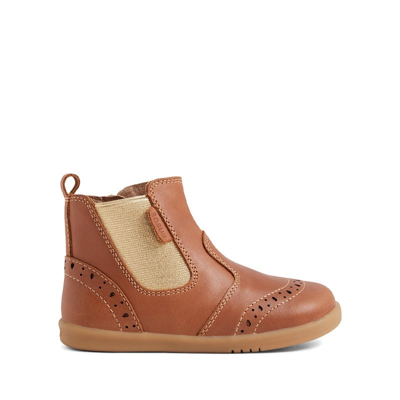 Bobux i-Walk Billie Boot - Caramel, outer side view