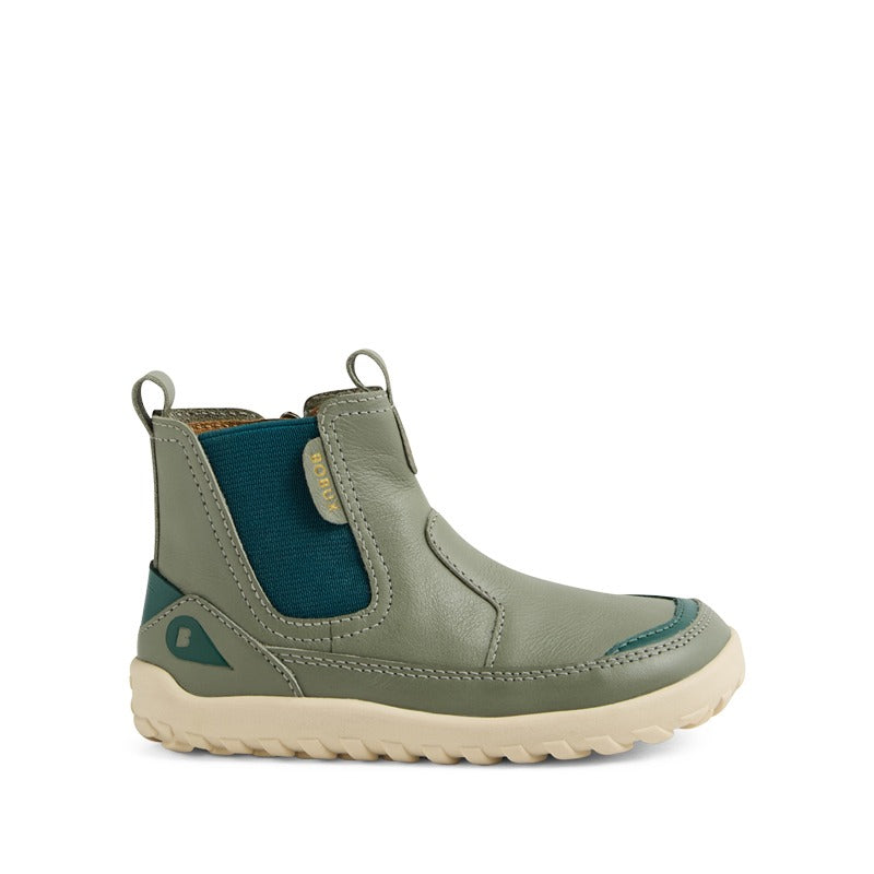 Bobux Alpha Trail Boot - Vetiver, outer side view