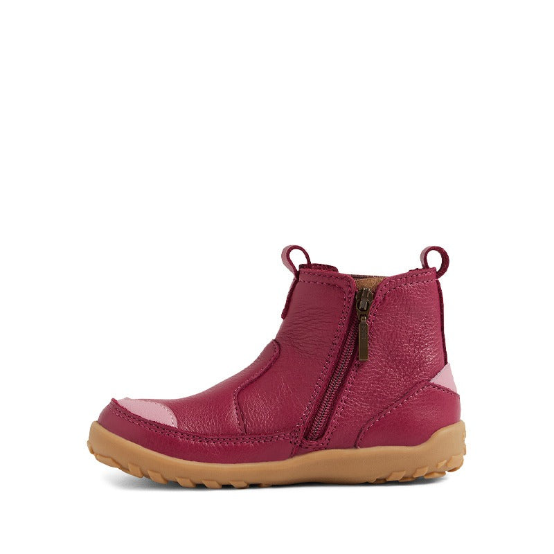 Bobux Alpha Trail Boot - Beaujolias, inner side view