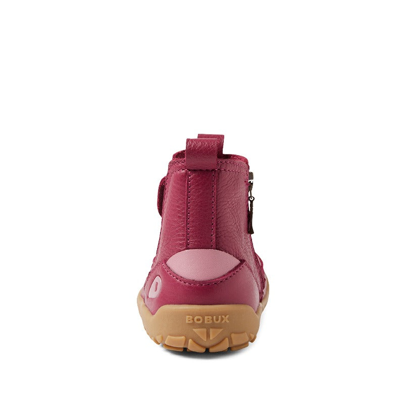 Bobux Alpha Trail Boot - Beaujolias, rear view