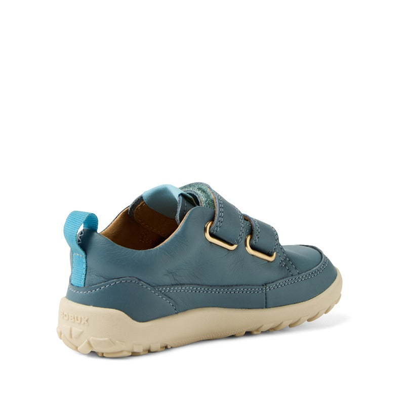 Bobux Alpha Dawn Shoe - Stormy Weather, angled inner side view