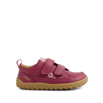 Bobux Alpha Dawn Shoe - Beaujolias, outer side view