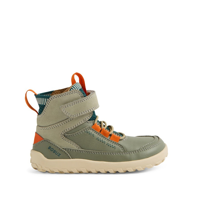 Bobux Alpha Amble Boot - Vetiver Abbey Stone, outer side view