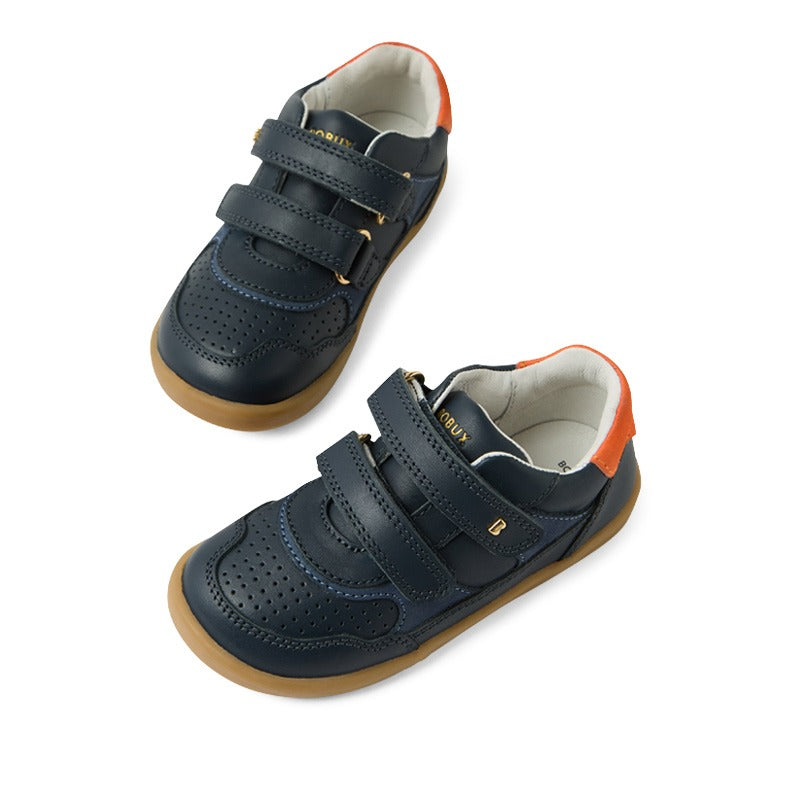 Bobux i-Walk Hunter Shoes - Navy Nasturtium