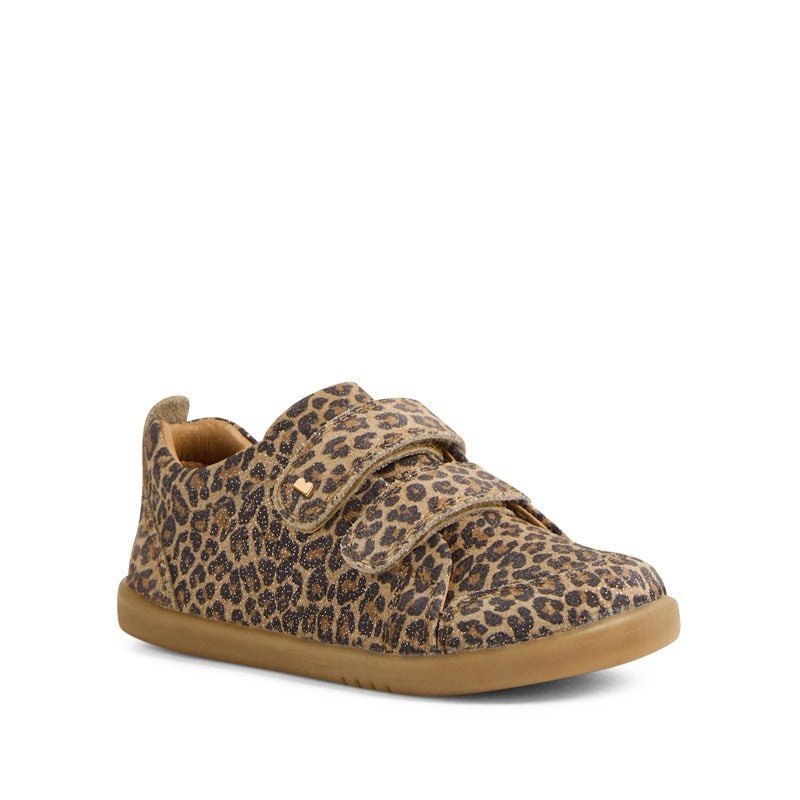 Bobux i-Walk Ace Shoes - Leopard Shimmer