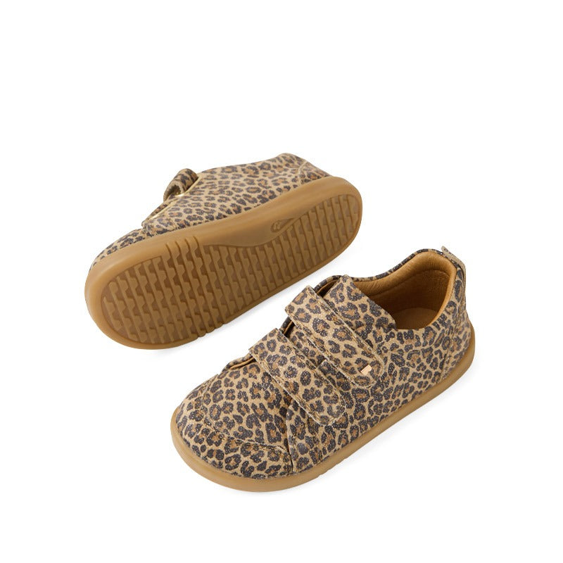 Bobux i-Walk Ace Shoes - Leopard Shimmer
