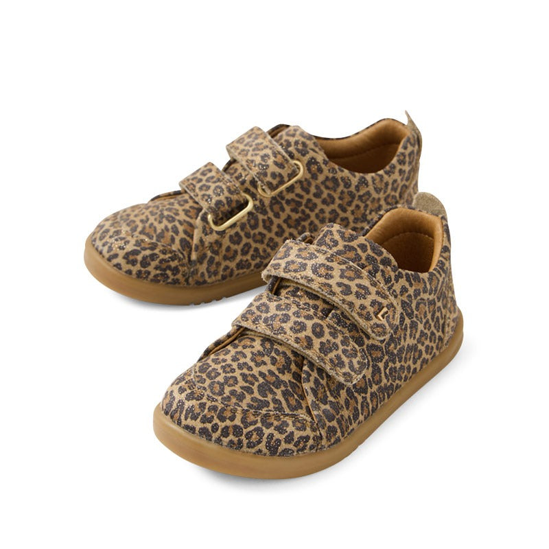 Bobux i-Walk Ace Shoes - Leopard Shimmer