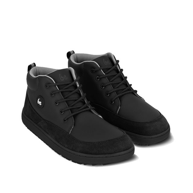 Pair of Be Lenka Junior Boots Elio - Black, angled side view