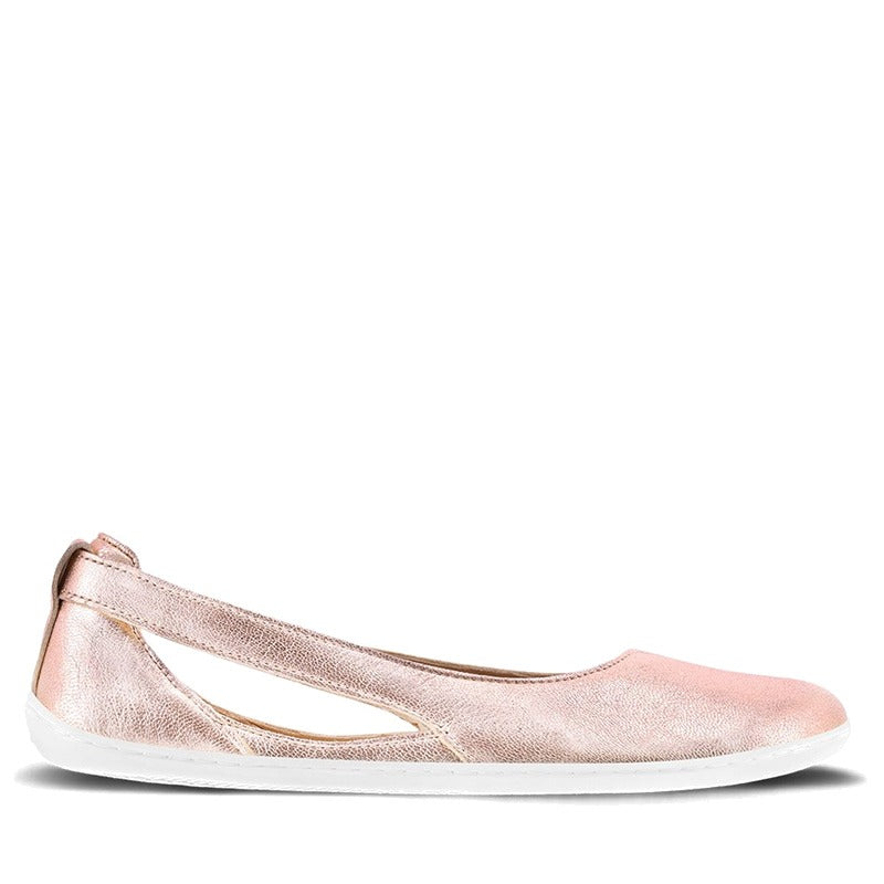 Be Lenka Women's Ballet Shoe Bellissima - Rose Gold, outer side view