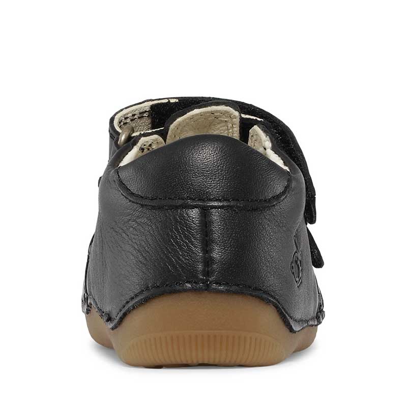 Bundgaard First Walker Summer Shoe Petit - Black, rear view