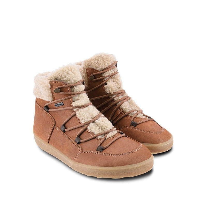 Pair of Be Lenka Adults Boots Bliss - Brown. angled side view