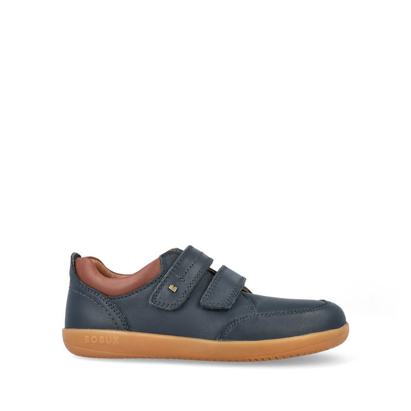 Bobux Kid+ Timber Low Shoe - Navy, outer side view