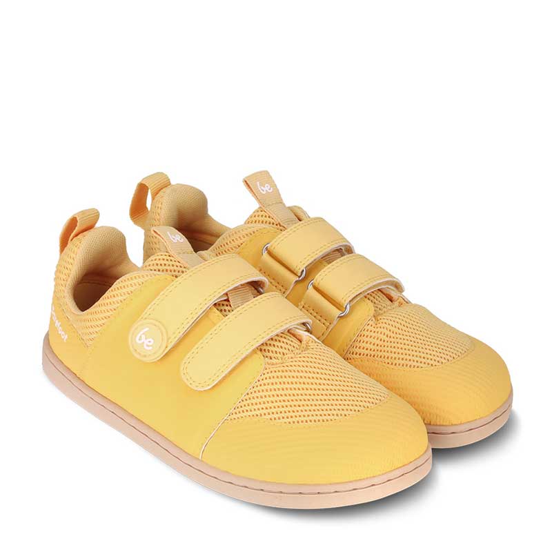 Pair of Be Lenka Kids Trainers Bounty - Yellow, angled side view