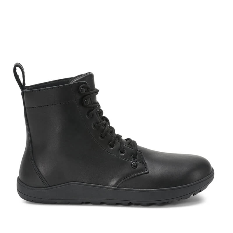 Xero Women's Boot Breckenridge - Black, outer side view.