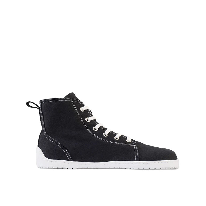 Realfoot Adults Boots Canva - Black and White