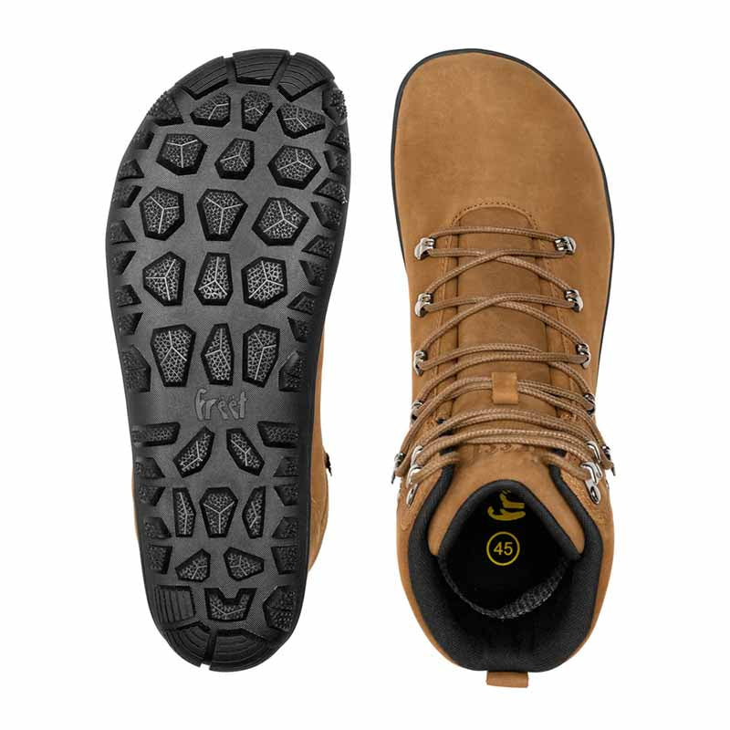 Freet Adults Hiking Boots Chamois - Brown
