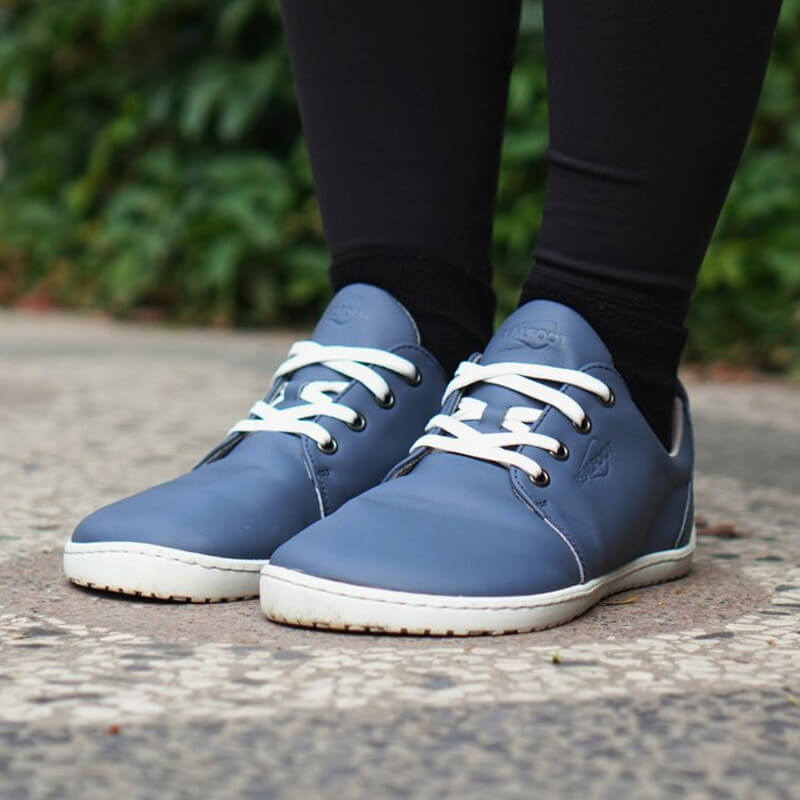 Person wearing Realfoot Adults Shoes City Jungle - Nocturno.